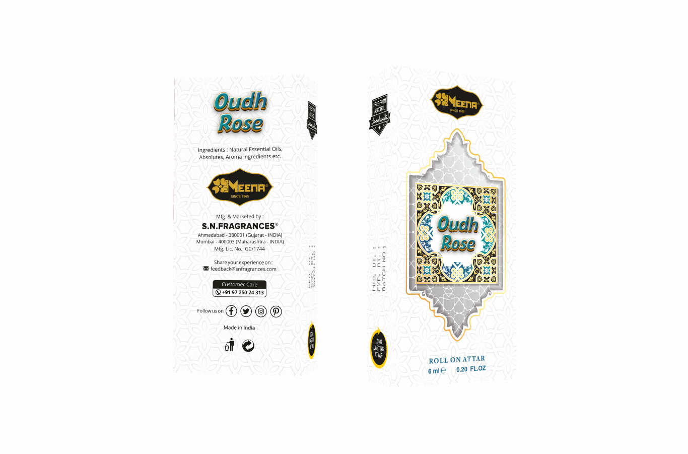 OUDH ROSE ( 6 ML )