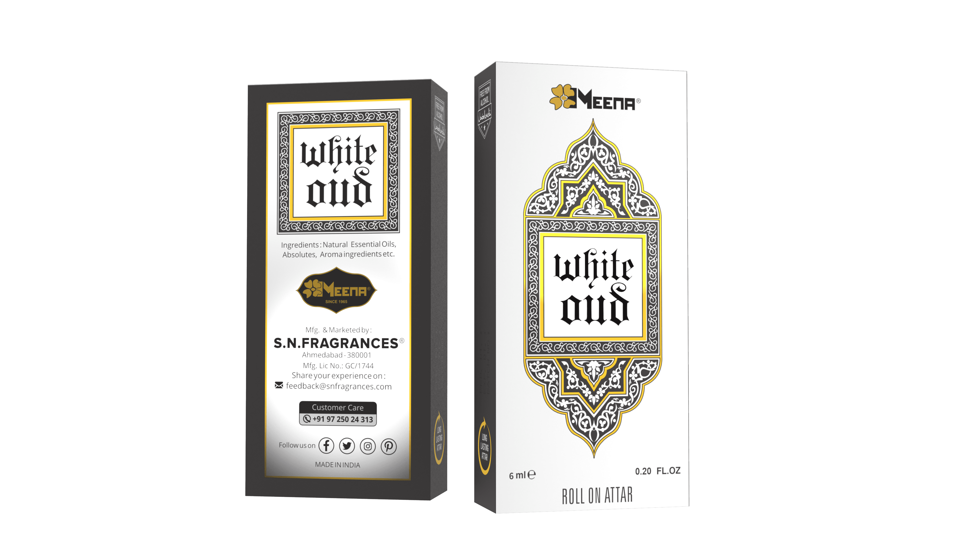 WHITE OUDH ( 6 ML )